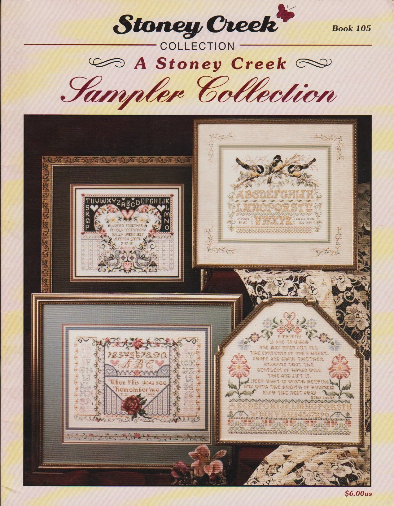 Stoney Creek Sampler Collection BK105 cross stitch sampler pattern