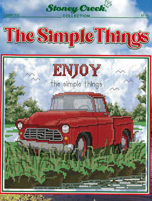Stoney Creek The Simple Things, LFT532 cross stitch pattern