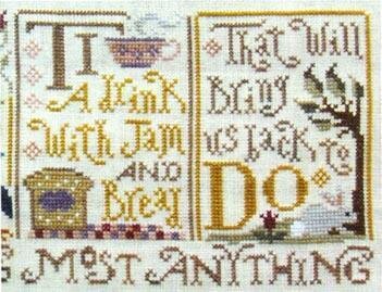 Silver Creek Sing a Sampler part 4 Ti Do cross stitch pattern