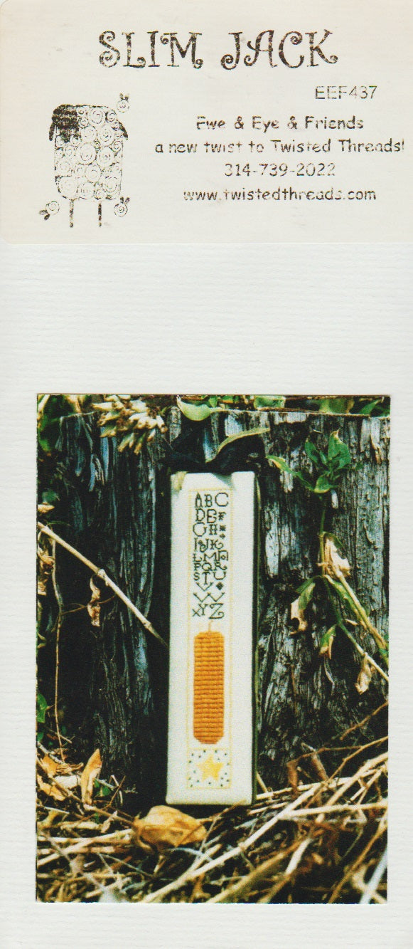 Ewe & Eye Slim Jack EEF437 halloween cross stitch pattern