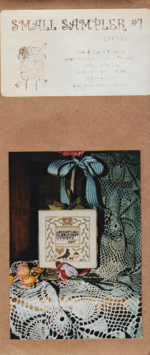 Ewe & Eye Small Sampler #1 cross stitch pattern