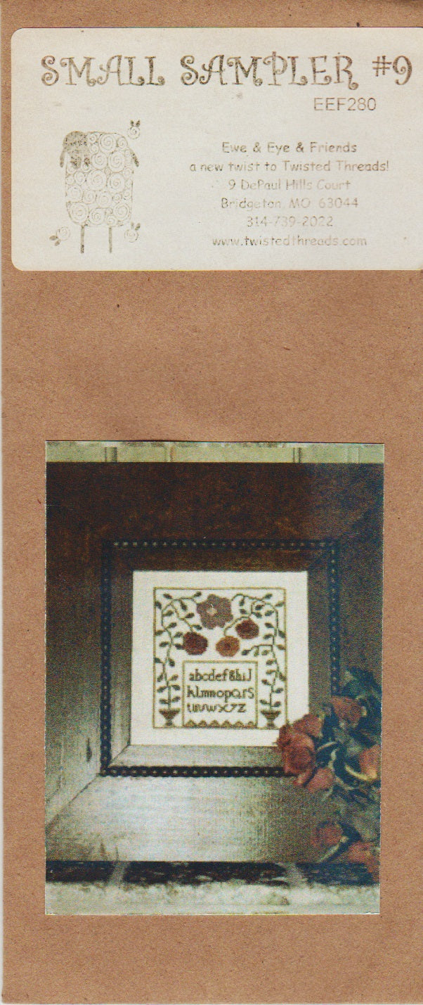 Ewe & Eye Small Sampler #9 cross stitch pattern