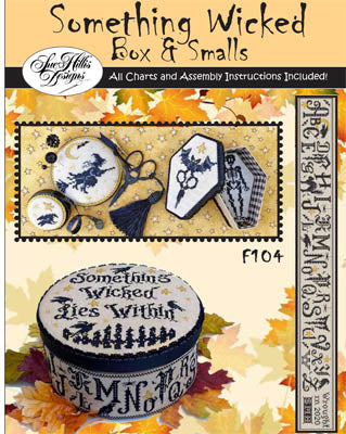 Sue Hillis Something Wicked - Box & Smalls cross stitch pattern