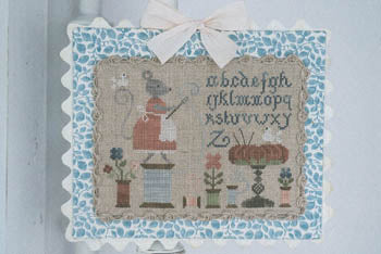 Tralala Souris Couture (Sewing Mouse) cross stictch pattern