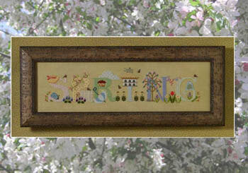 Cricket Collection Spring CC307 seasonal cross stitch pattern