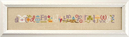 Lizzie kate Spring String S106 cross stitch pattern