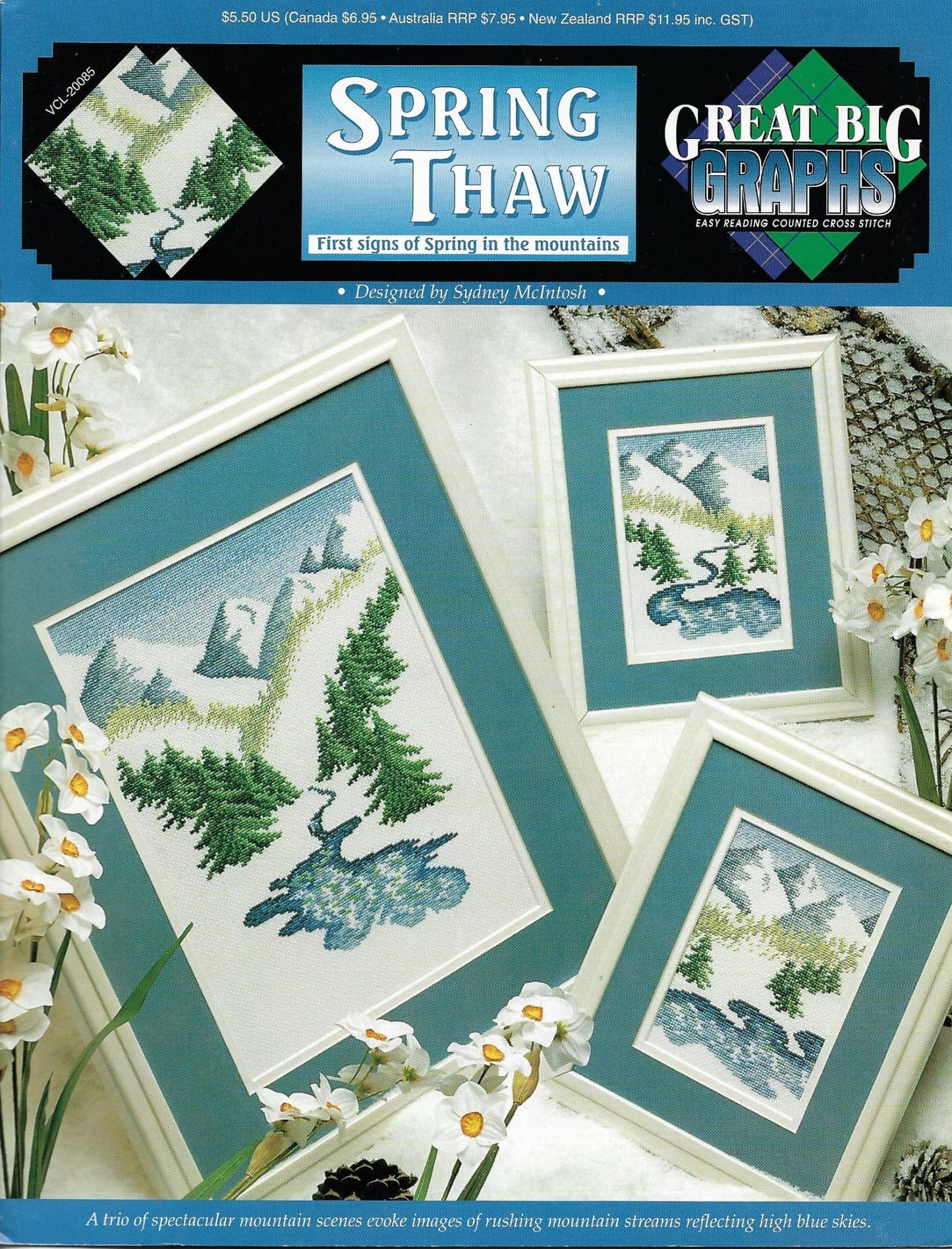 Great Big Graphs Spring Thaw VCL-20085 cross stitch pattern