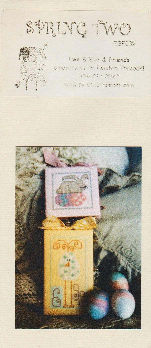 Ewe & Eye Spring Two easter cross stitch pattern