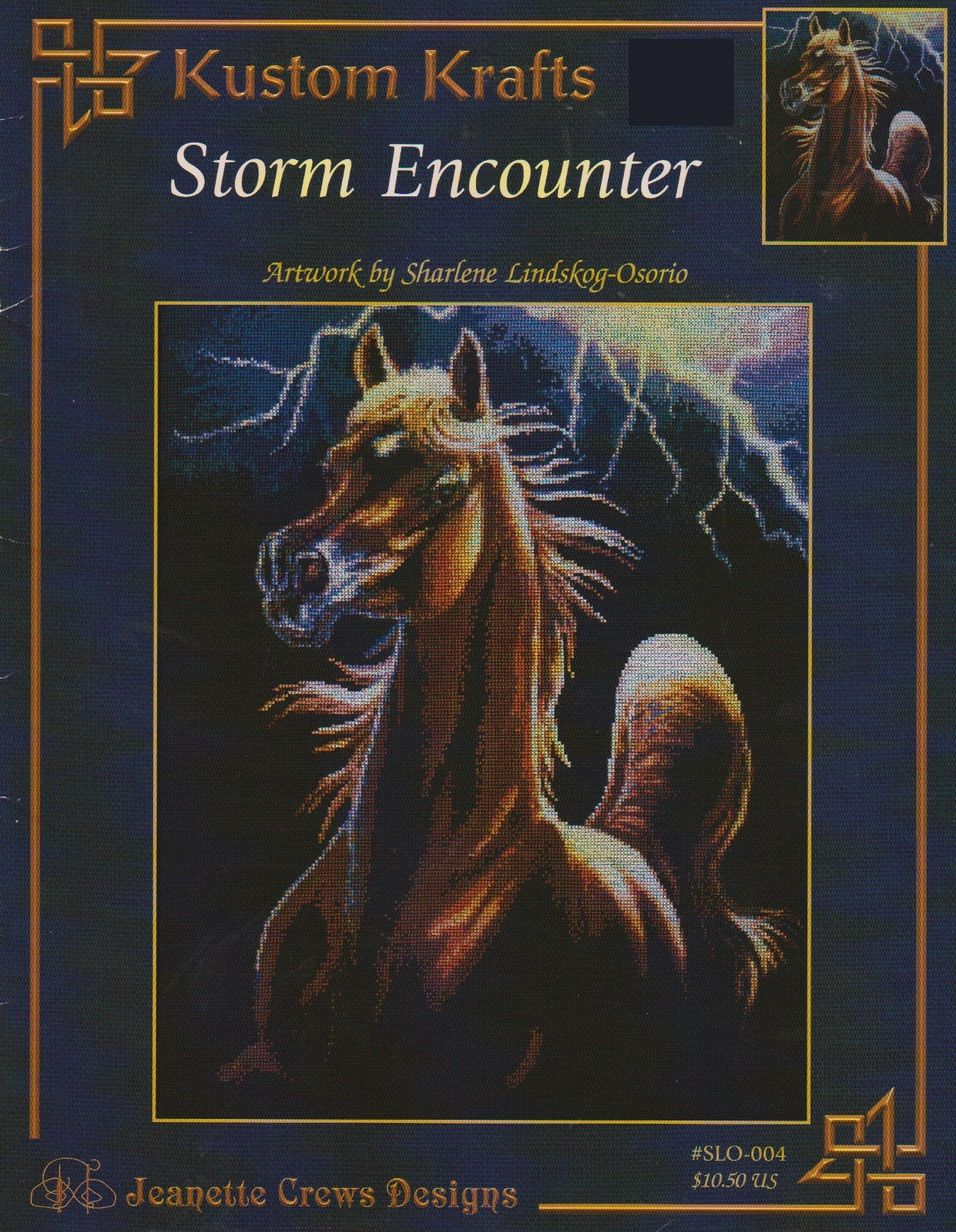 Kustom Krafts Storm Encounter SLO-004 cross stitch pattern