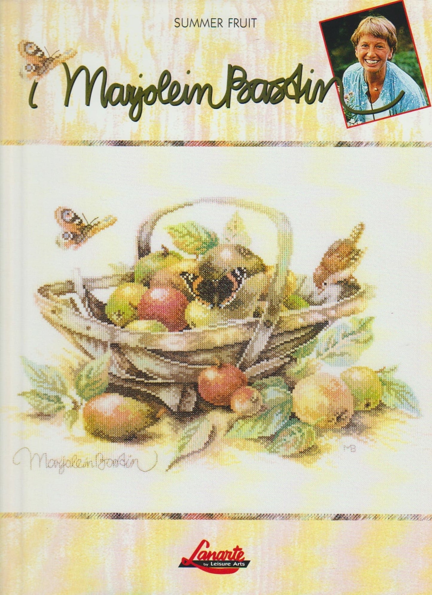Leisure Arts Lanarte Marjolein Basolin Summer Fruit cross stitch pattern