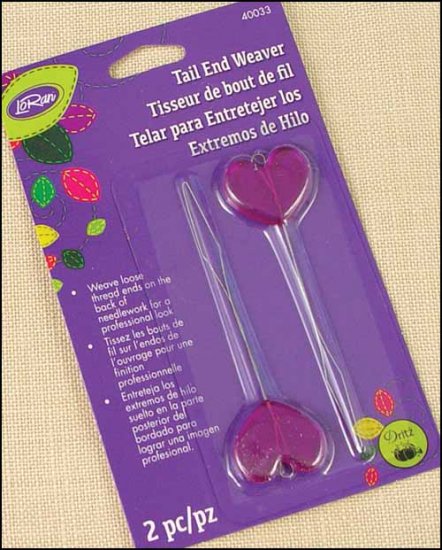 LoRan Tail End Weaver for cross stitch