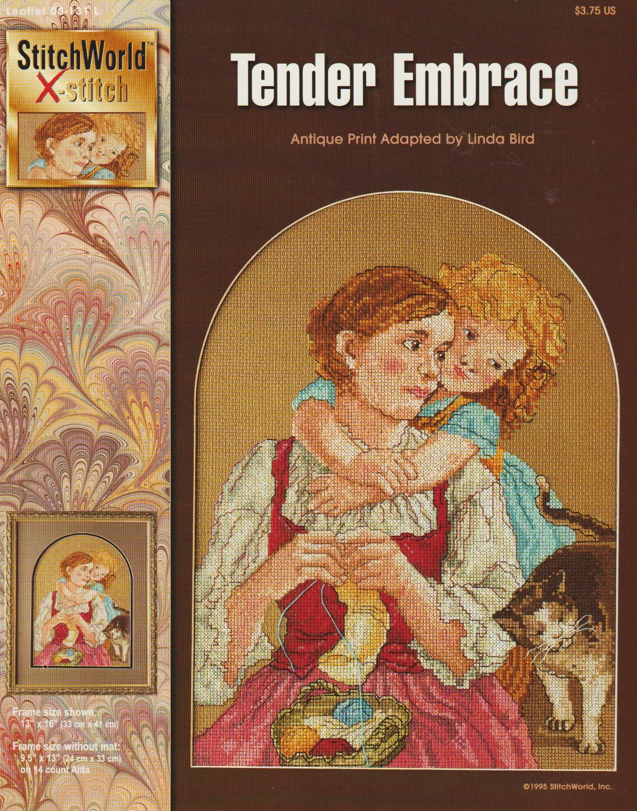 StitchWorld X-Stitch Tender Embrace 03-131L cross stitch pattern