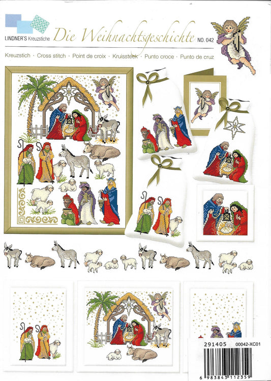 Lindners The Christmas Story  (Die Weihnachtsgeschichte) cross stitch pattern