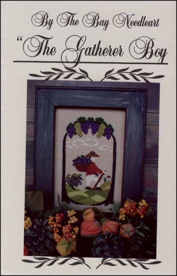 By The Bay The Gatherer Boy cross stitch pattern