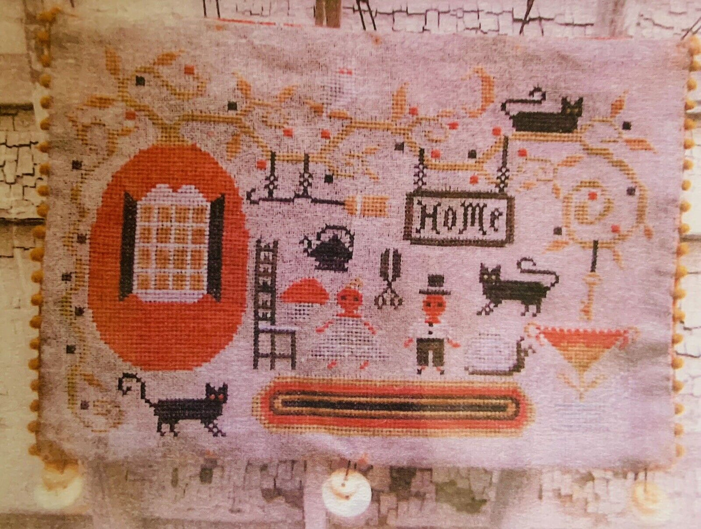 Notforgotton Farm The House That Jack Built cross stitch pattern