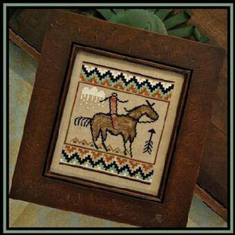 Little House Needleworks The Journey - Tumbleweeds 1 cross stitch pattern