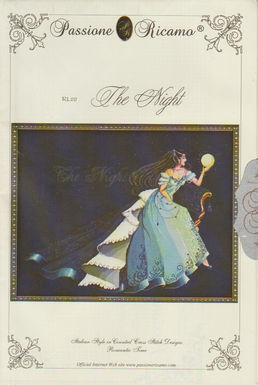 Passione Ricamo The Night cinderella cross stitch pattern