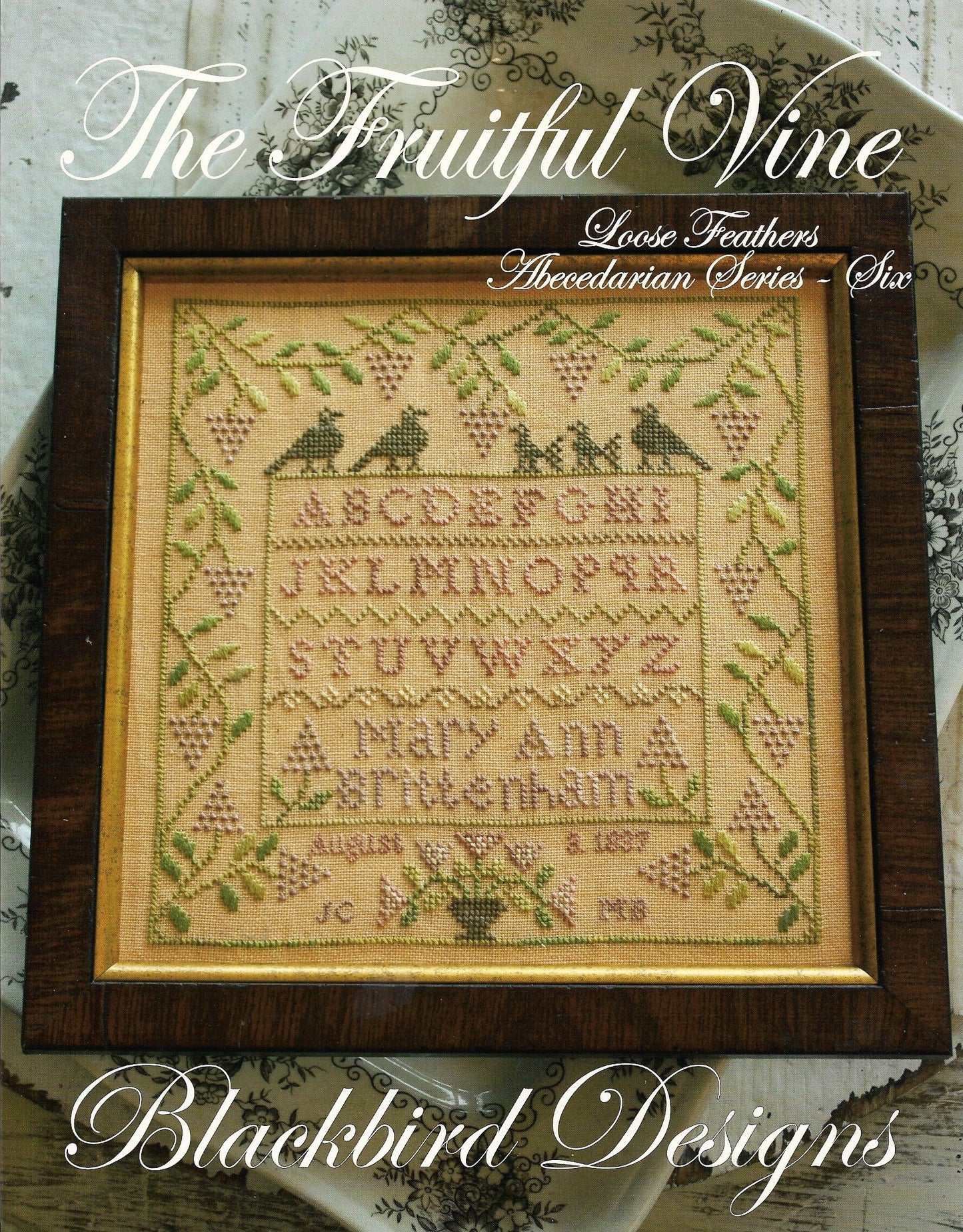 Blackbird Designs The Fruitful Vine cross stitch pattern
