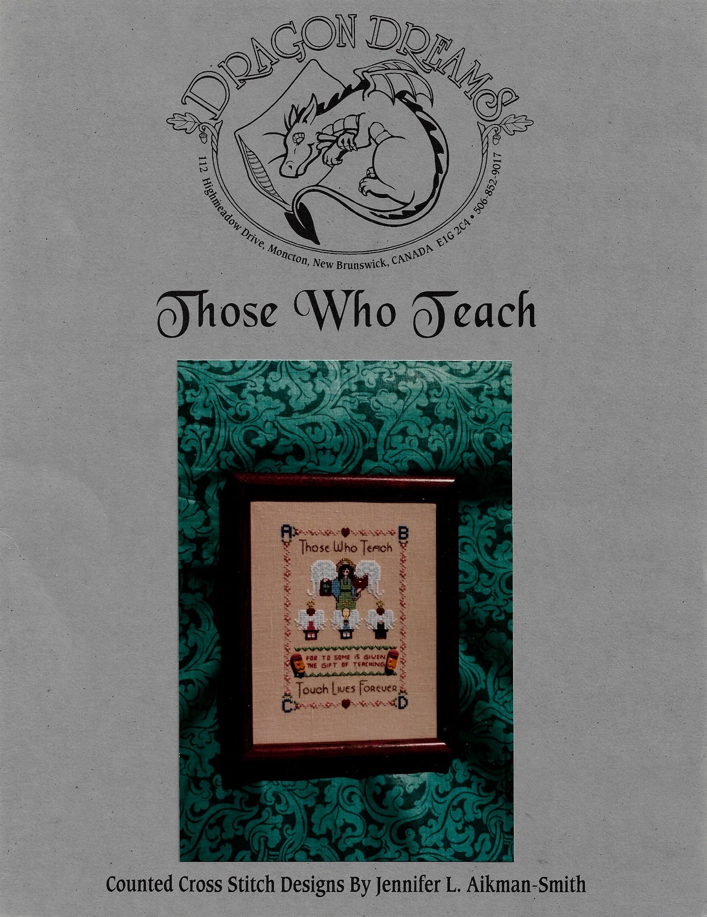 Dragon Dreams Those Who Teach DD23 cross stitch pattern