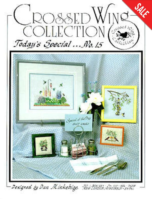Crossed Wing Collection Today's Special 15 bird cross stitch pattern