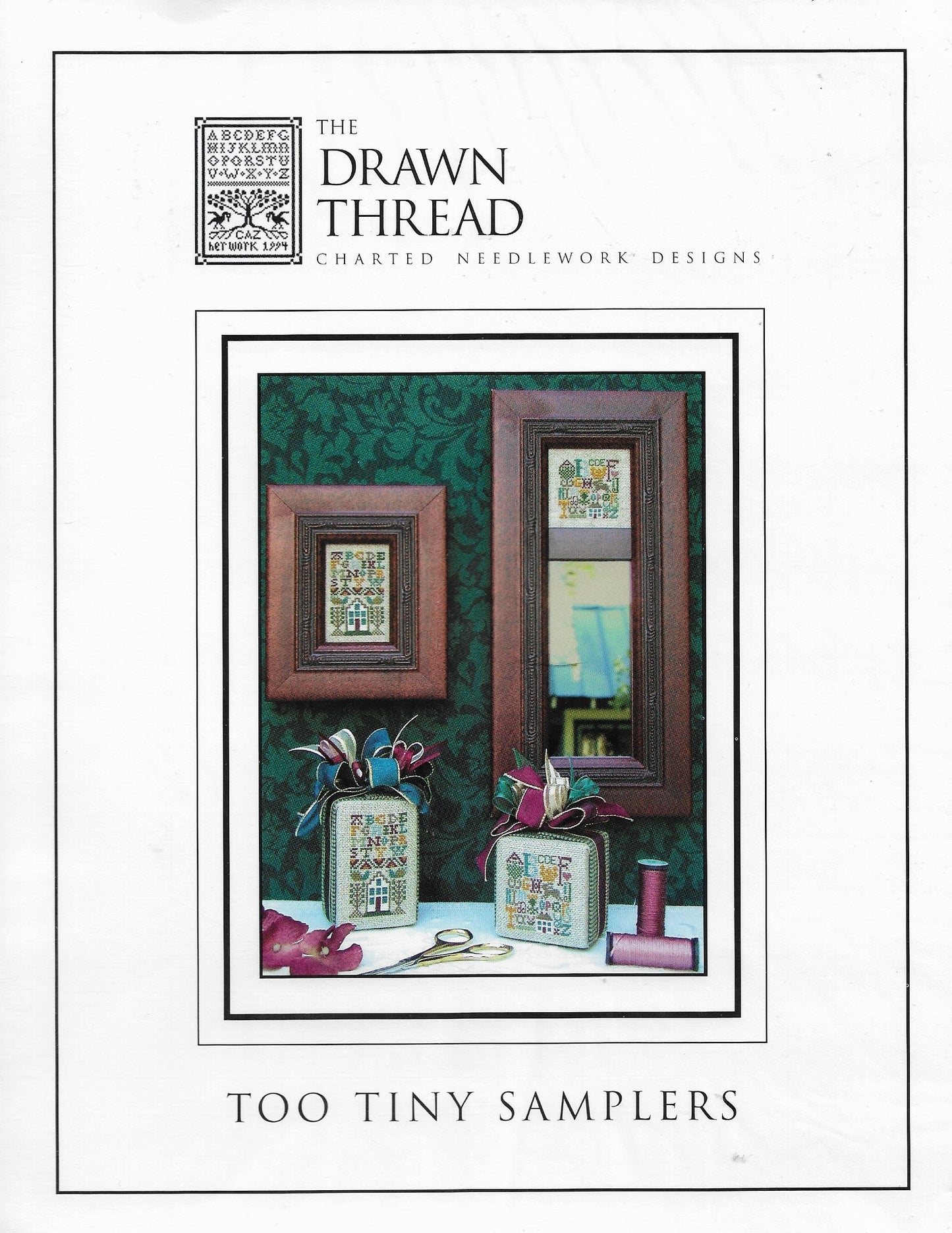 Drawn thread Too Tiny Samplers cross stitch pattern