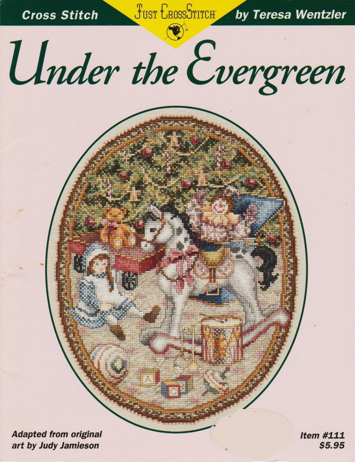 JustCross Stitch Under The Evergreen 111 Teresa Wentzler cross stitch pattern