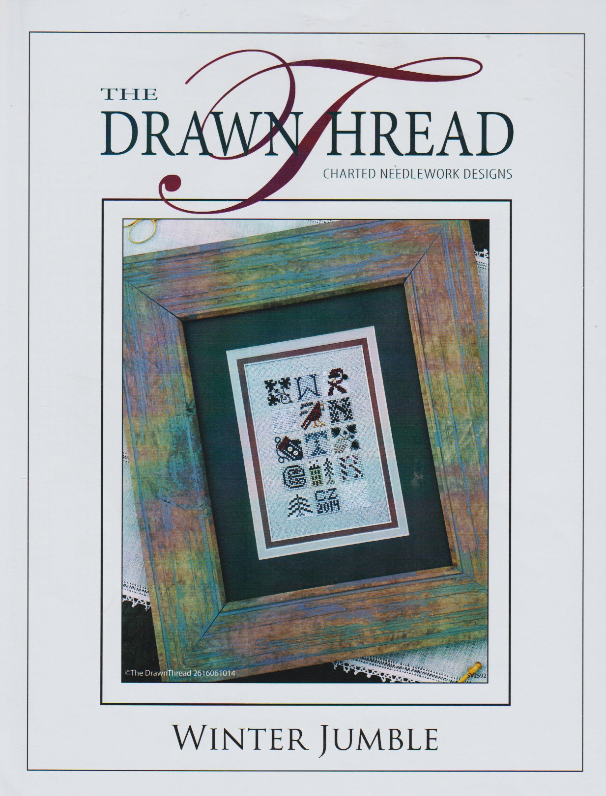 The Drawn Thread Winter Jumble cross stitch pattern
