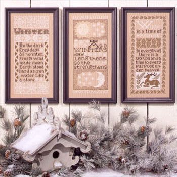 Prairie Schooler Winter Samplers PS83 cross stitch pattern