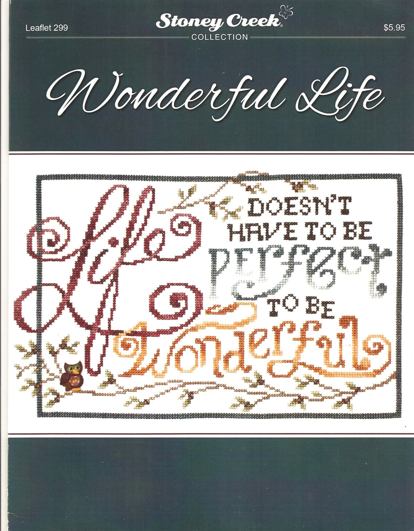 Stoney CreekWonderful Life LFT299 cross stitch pattern