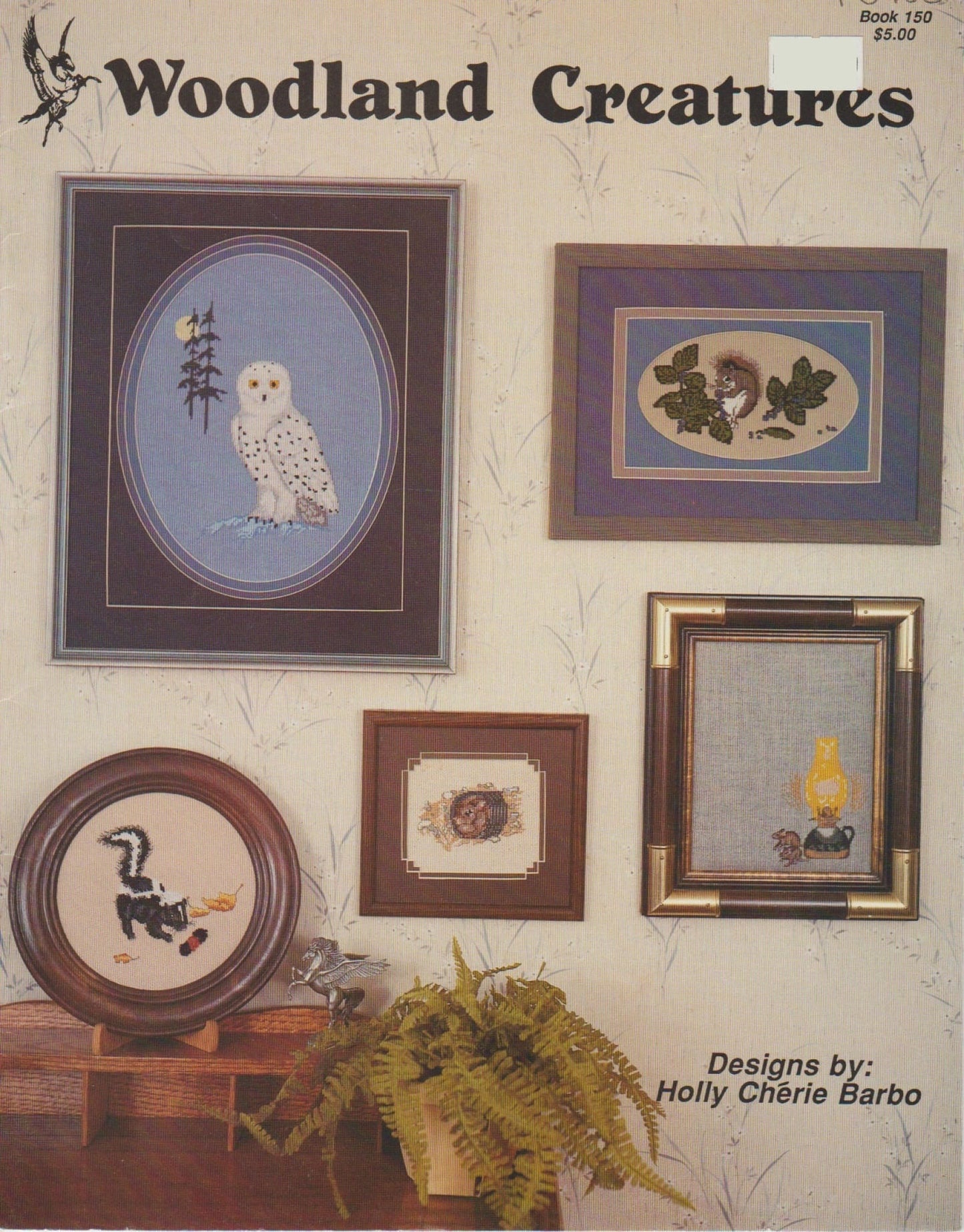 Pegasus Woodland Creatures 150 cross stitch pattern