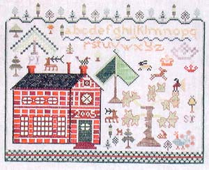 Praiseworthy Stitches Woodland Paradise cross stitch pattern