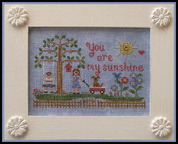 Country Cottage Kids You Are My Sunshine 5 cross stitch pattern