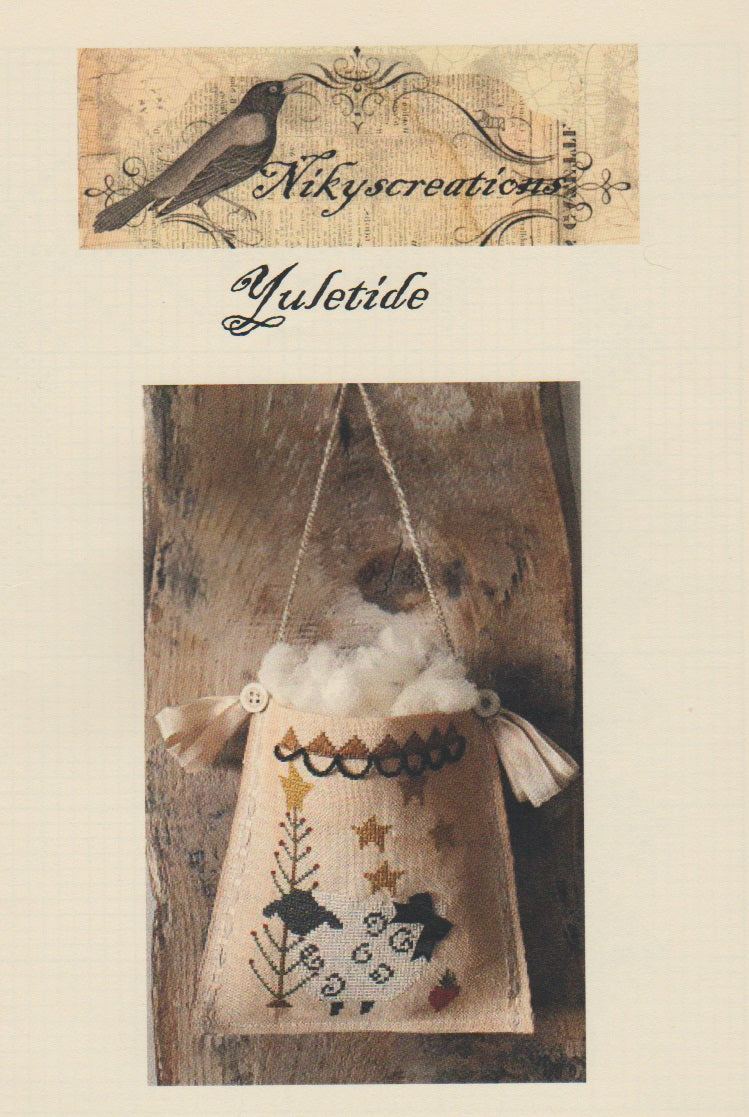 NikyCreations Yuletide cross stitch pattern