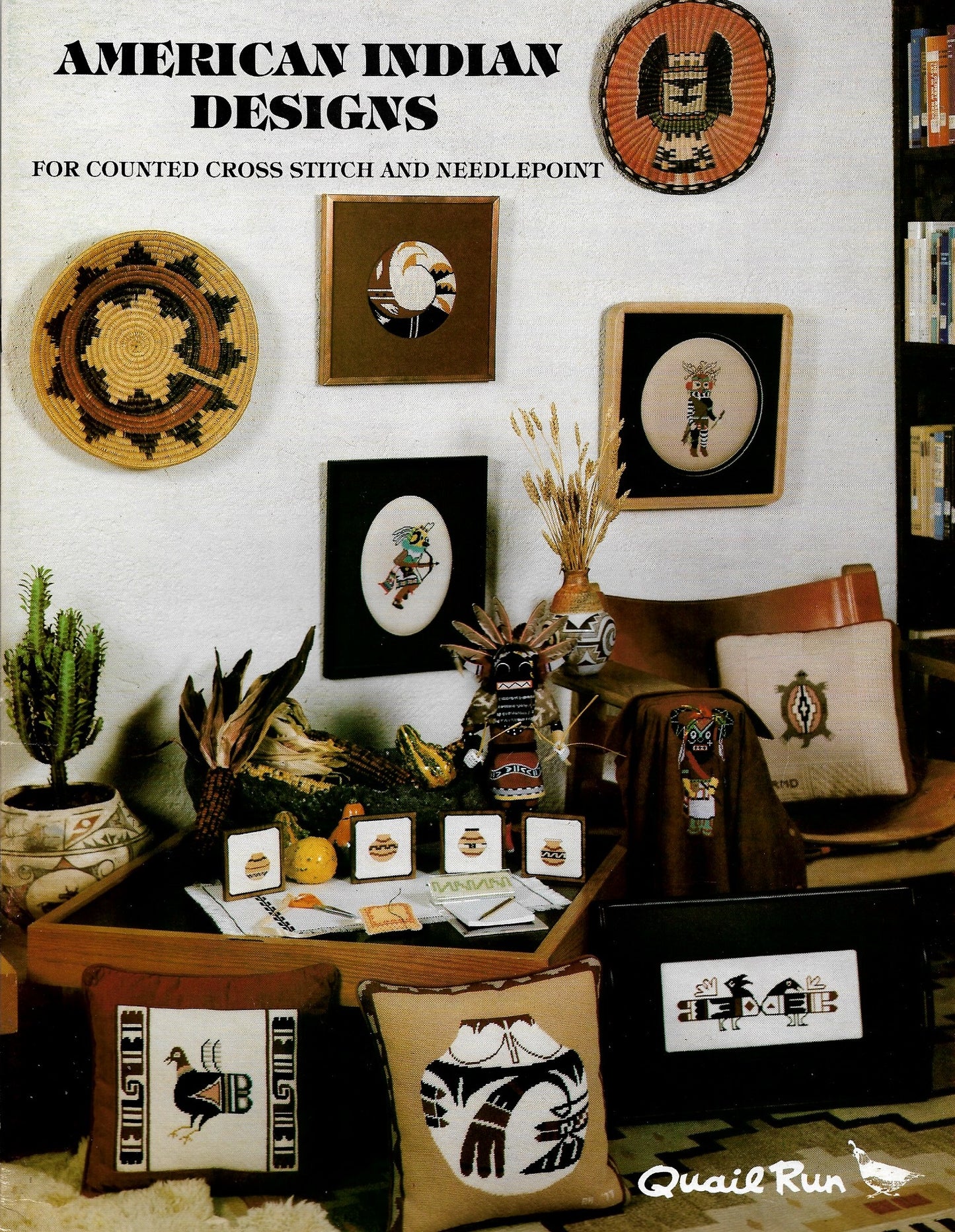 Quail Run American Indian Designs native american cross stitch pattern