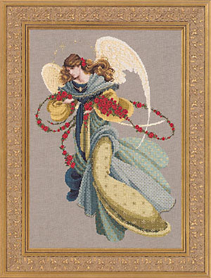Lavender & Lace Angelica L&L44 cross stitch pattern