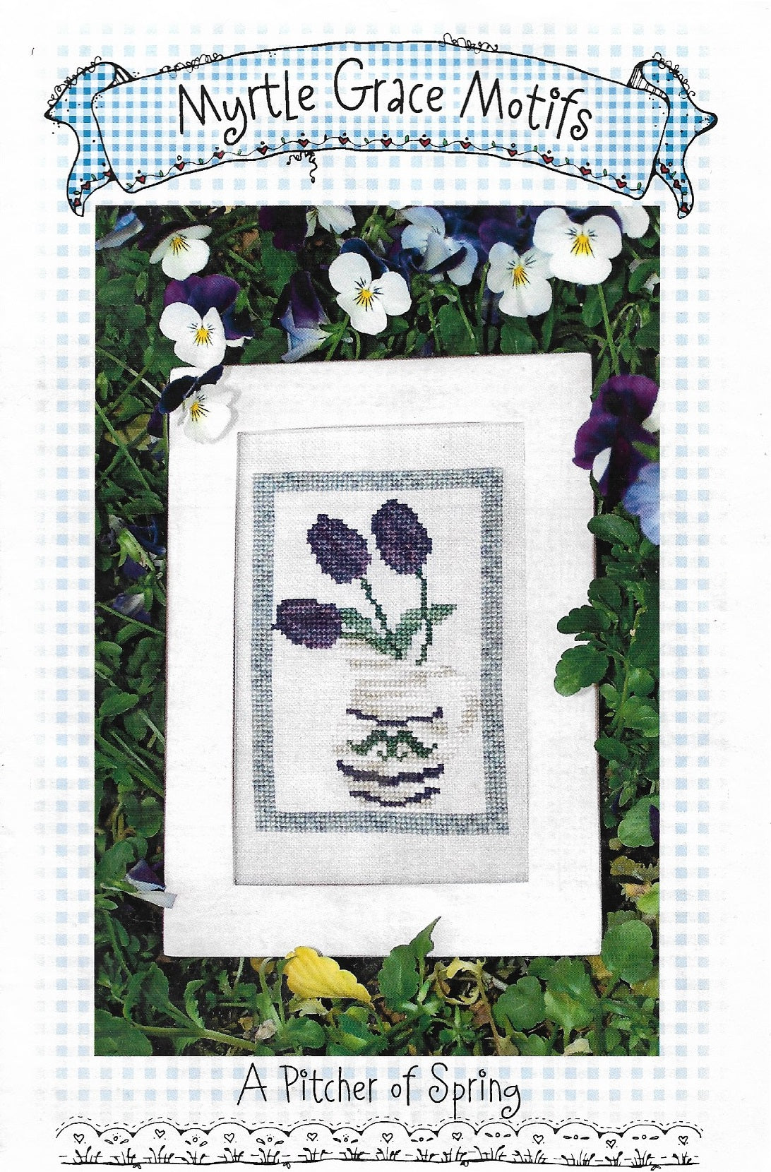 Myrtle Grace Motifs A Pitcher of Spring cross stitch pattern