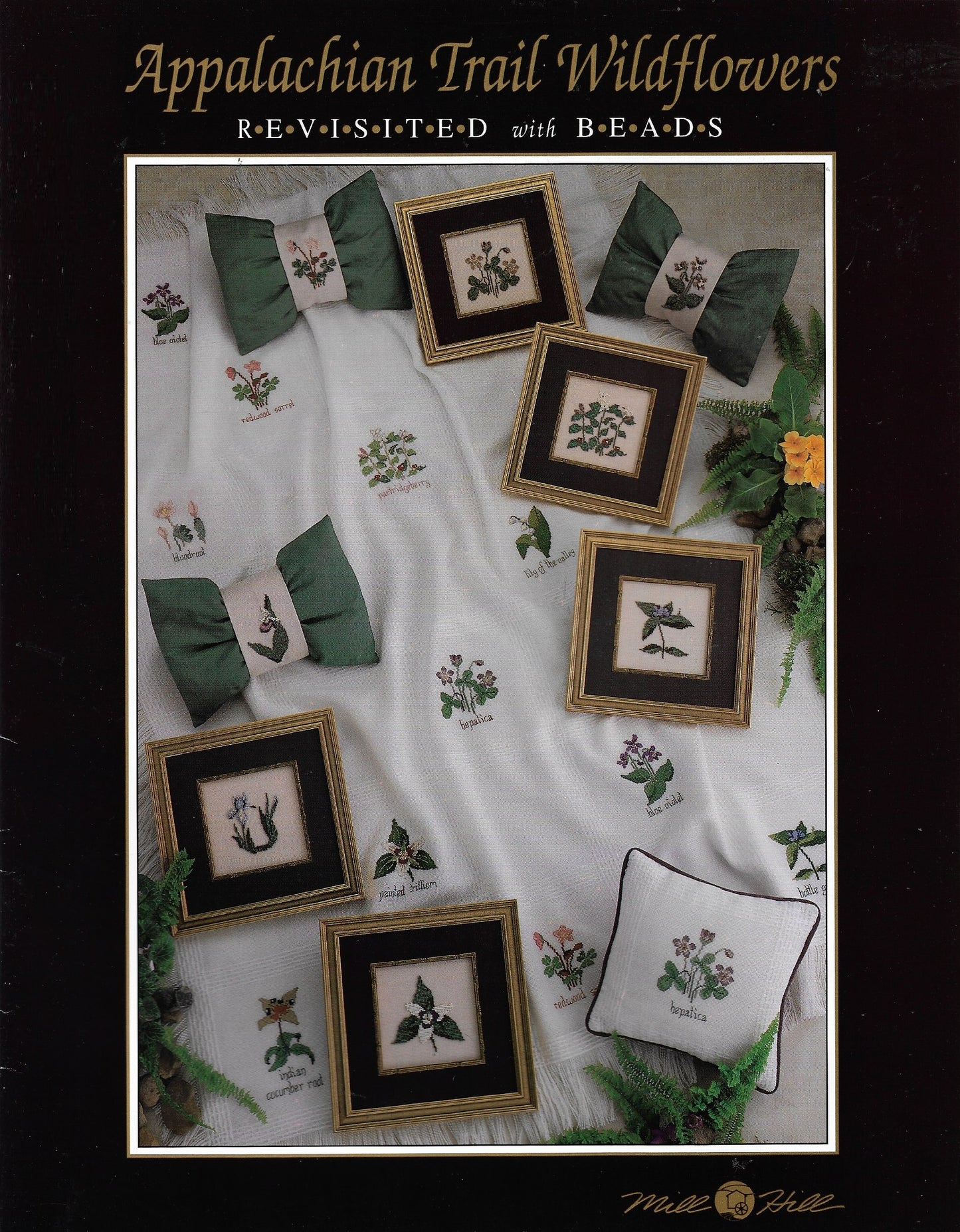 Mill Hill Appalachian Trail Wildflowers cross stitch pattern
