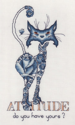 Marnic Attitude cross stitch pattern