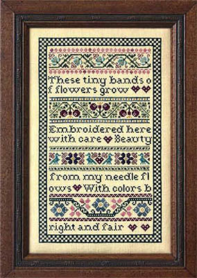 Milady's Needle Beauty From My Needle cross stitch pattern