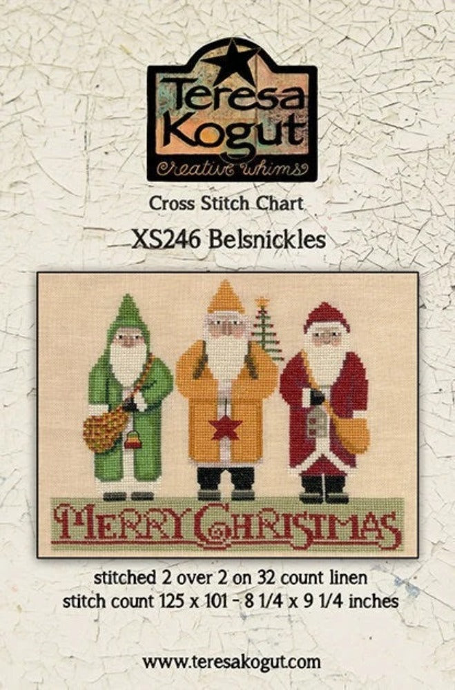 Teresa Kogut Belsnickles XS246 cross stitch pattern