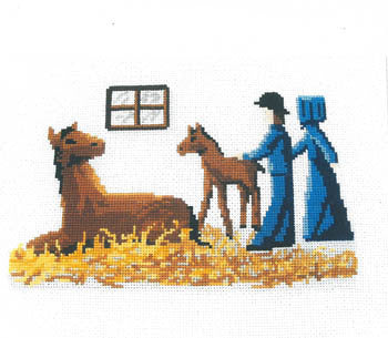 Diane Graebner Blessed Birth DGX-195 amish cross stitch pattern