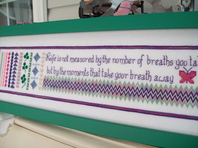 FireCracker Needlework Designs Breath Of Life cross stitch pattern
