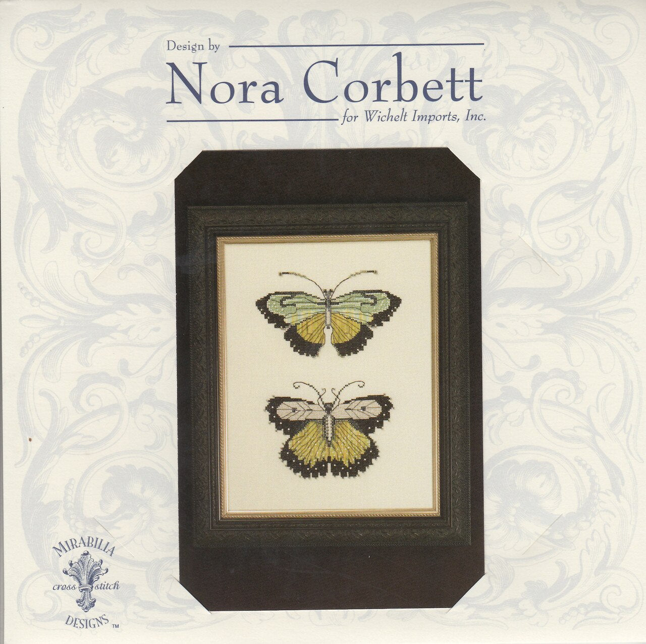 Mirabilia Butterflies of Meadow NC106 cross stitch pattern
