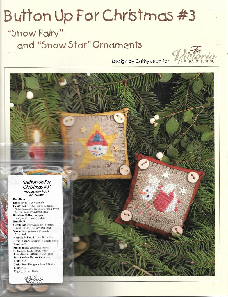 Button Up For Christmas #3 pattern – Sandra's Stitch Stash