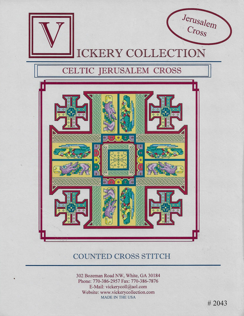 Celtic Jerusalem Cross pattern Sandra's Stitch Stash