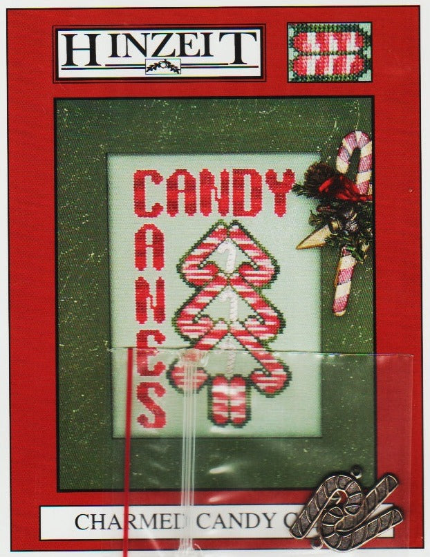 Candy Cane Charmed Straw Cover