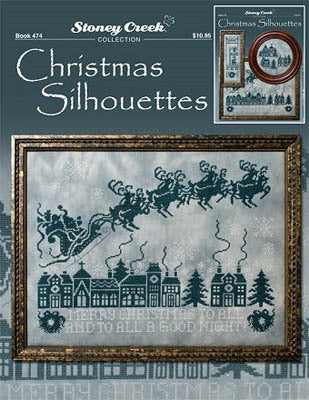 Stoney Creek Christmas Silhouettes BK474 cross stitch pattern