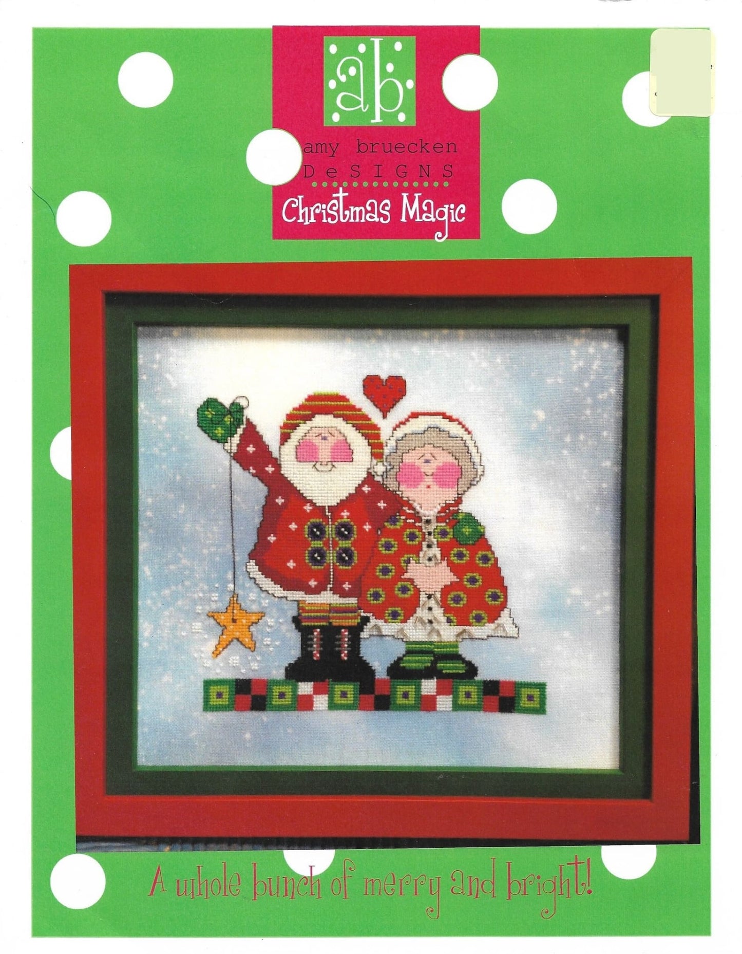 Amy Bruecken Christmas magic cross stitch pattern