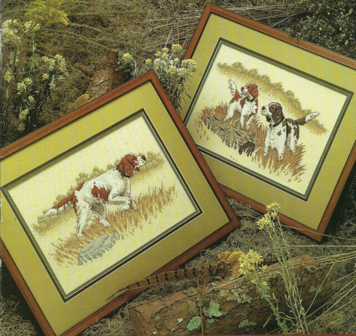 True Colors Classic Pointers BCL-10121 dog cross stitch pattern