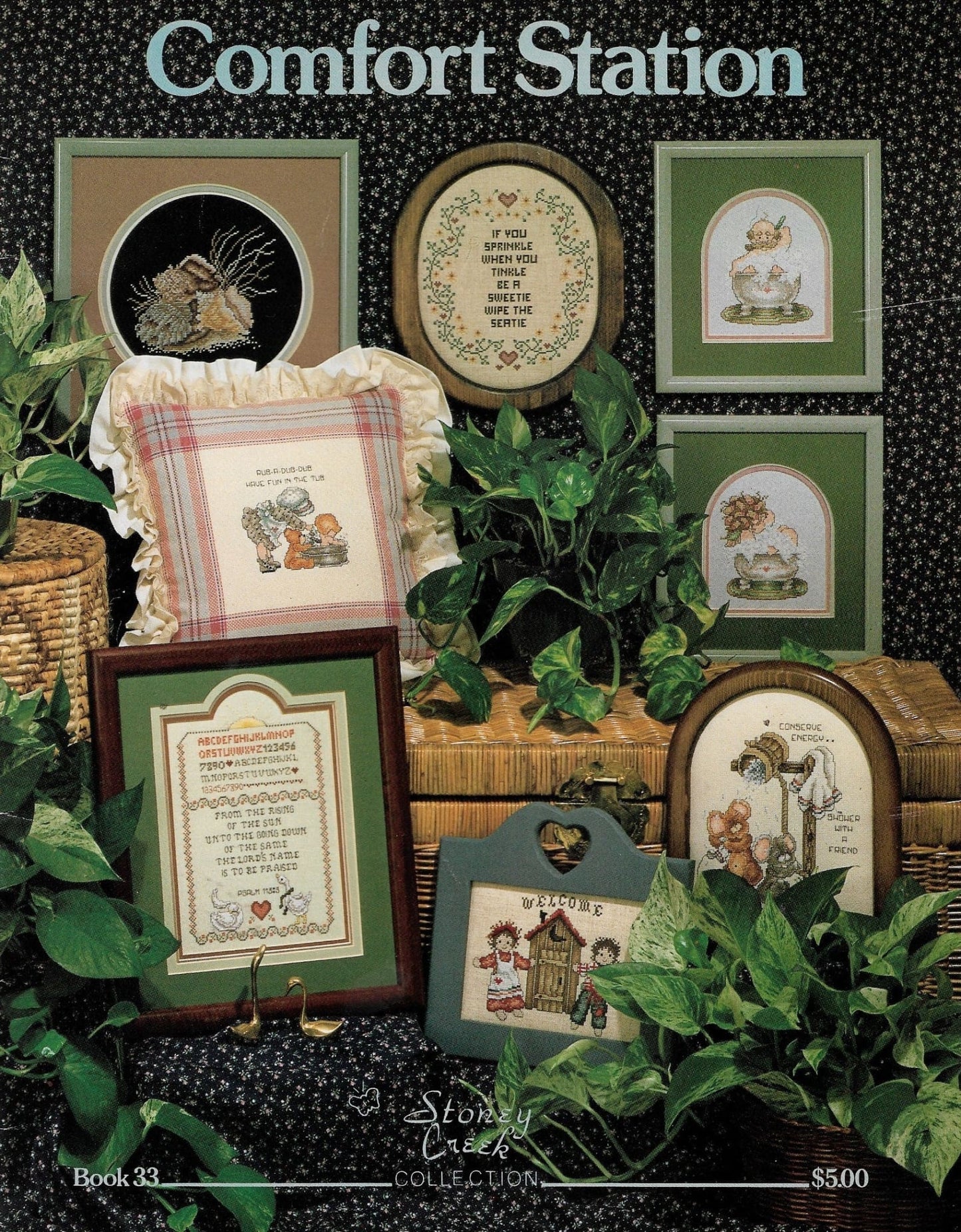 Stoney Creek Comfort Station BK33 cross stitch pattern